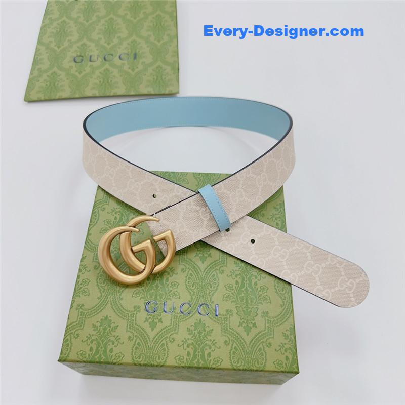 Gvc*1 new double-sided original calfskin belt