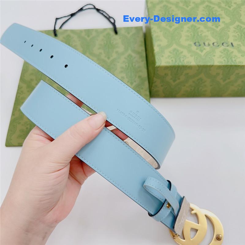 Gvc*1 new double-sided original calfskin belt