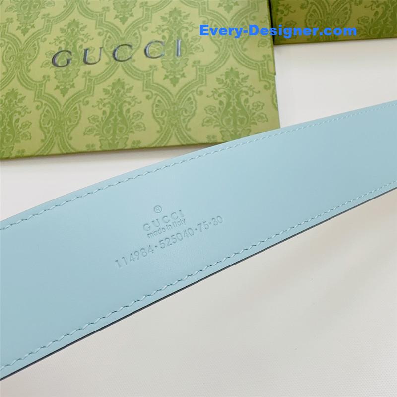 Gvc*1 new double-sided original calfskin belt