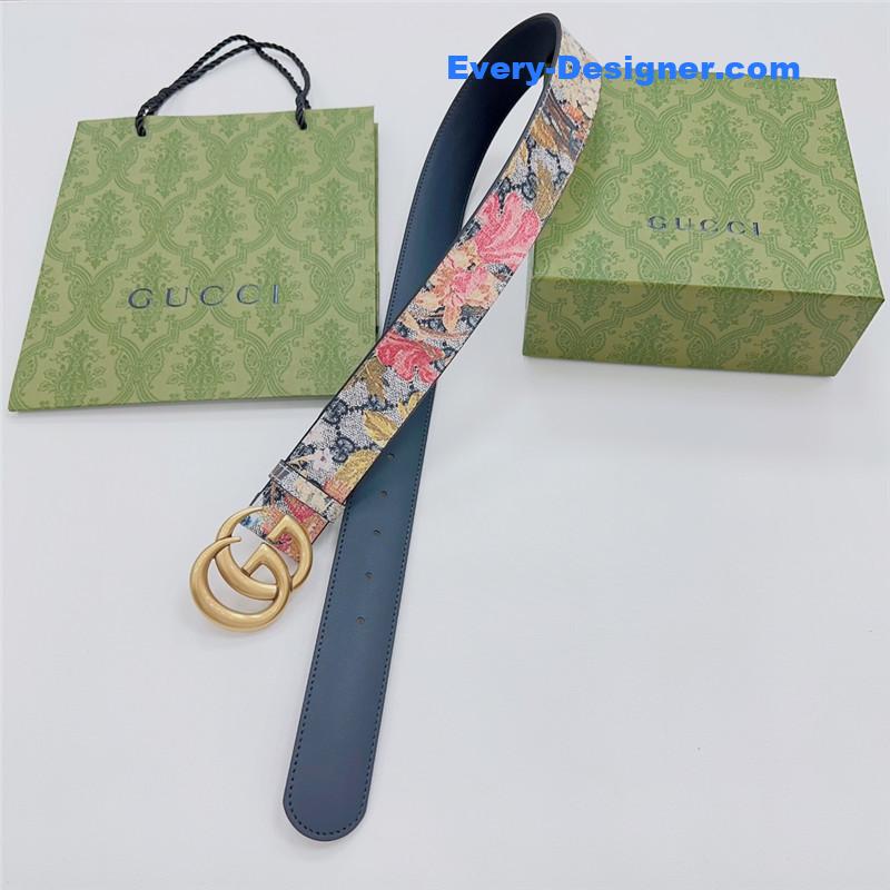 Gvc*1 new double-sided original calfskin belt