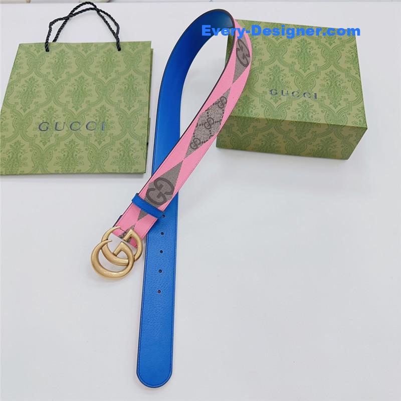 Gvc*1 new double-sided original calfskin belt