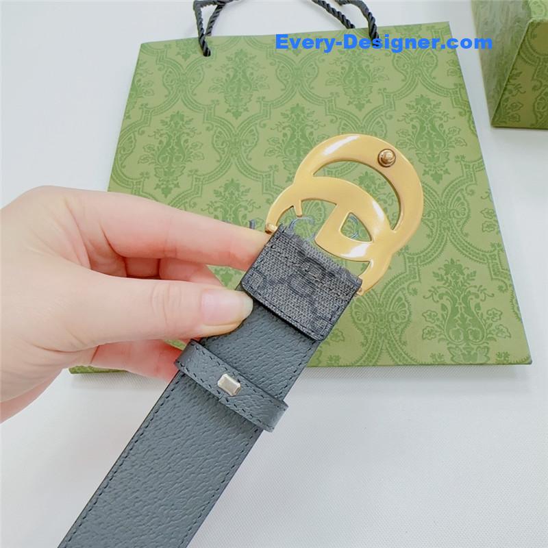 Gvc*1 new double-sided original calfskin belt