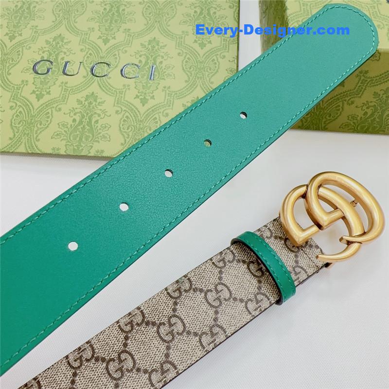 Gvc*1 new double-sided original calfskin belt
