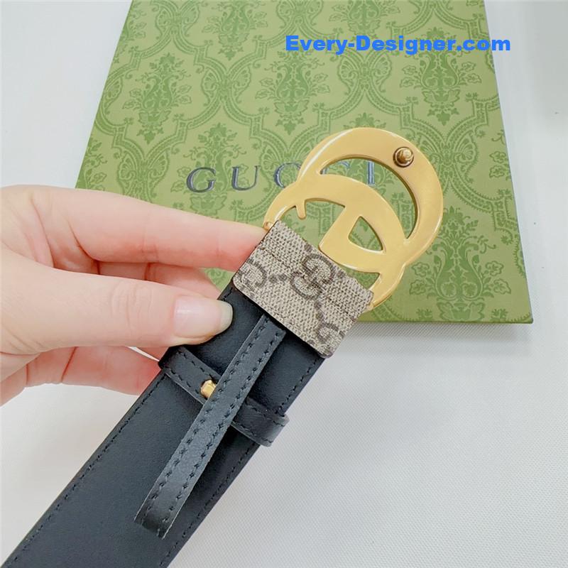 Gvc*1 new double-sided original calfskin belt