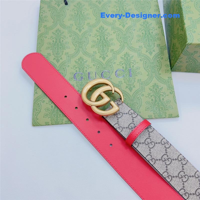 Gvc*1 new double-sided original calfskin belt