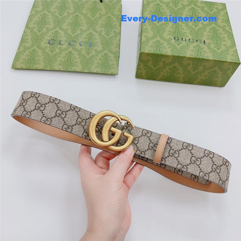 Gvc*1 new double-sided original calfskin belt