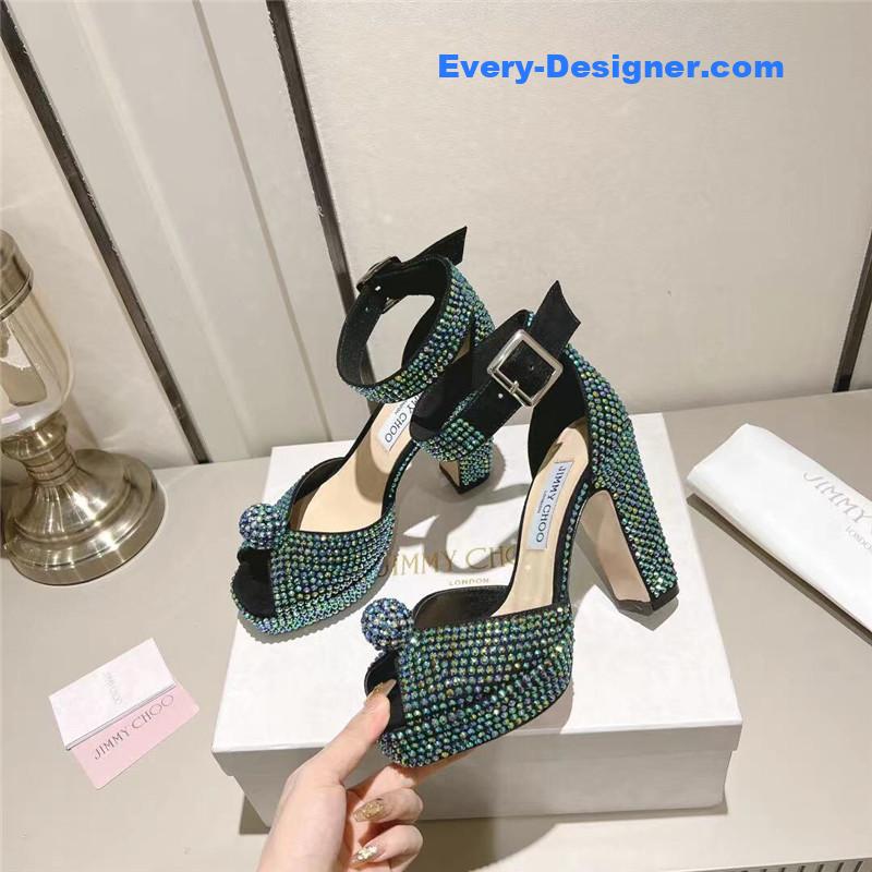 J1m*y Ch00 new pearl sandals