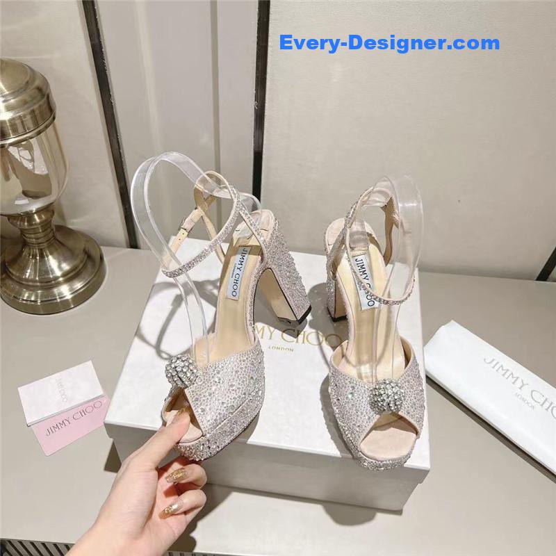 J1m*y Ch00 new pearl sandals