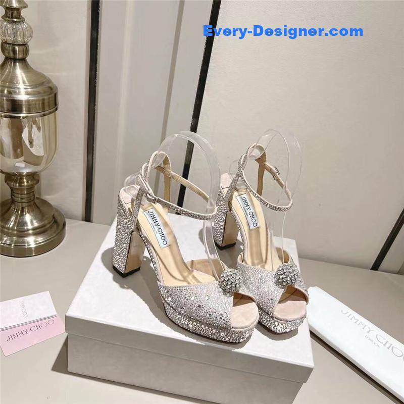 J1m*y Ch00 new pearl sandals
