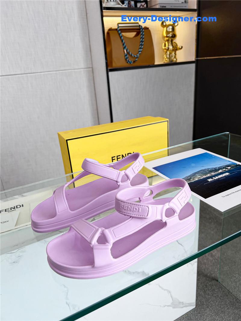 F**di summer new velcro sandals
