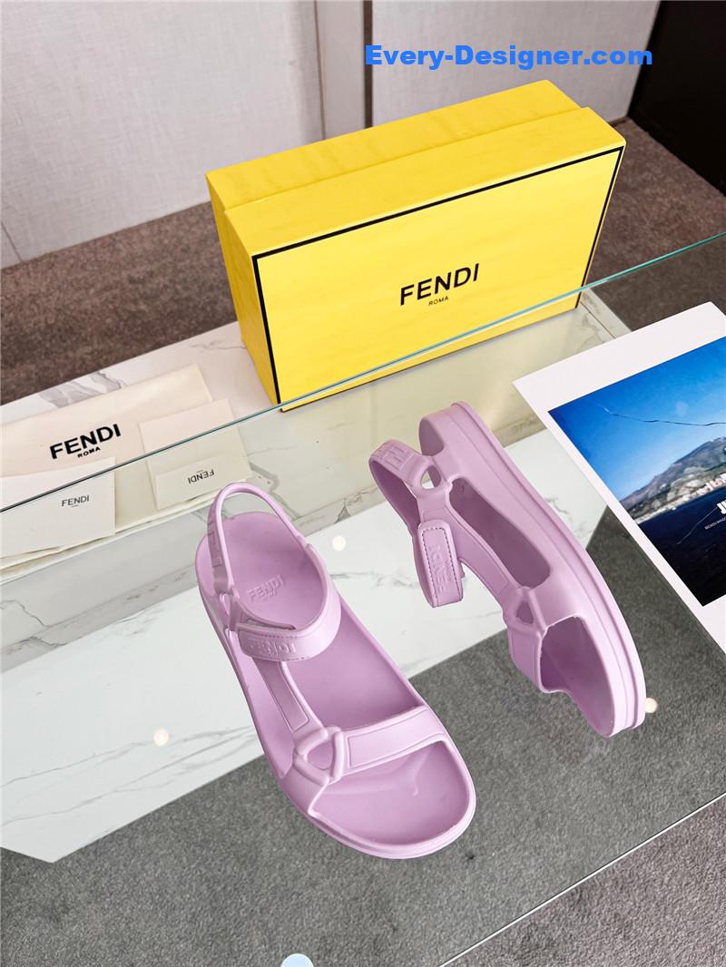 F**di summer new velcro sandals