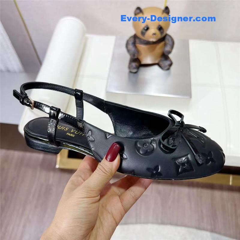 l0vis Vvtt0n nina flat slingback ballerina