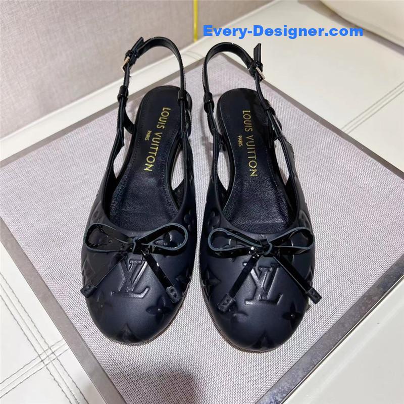 l0vis Vvtt0n nina flat slingback ballerina