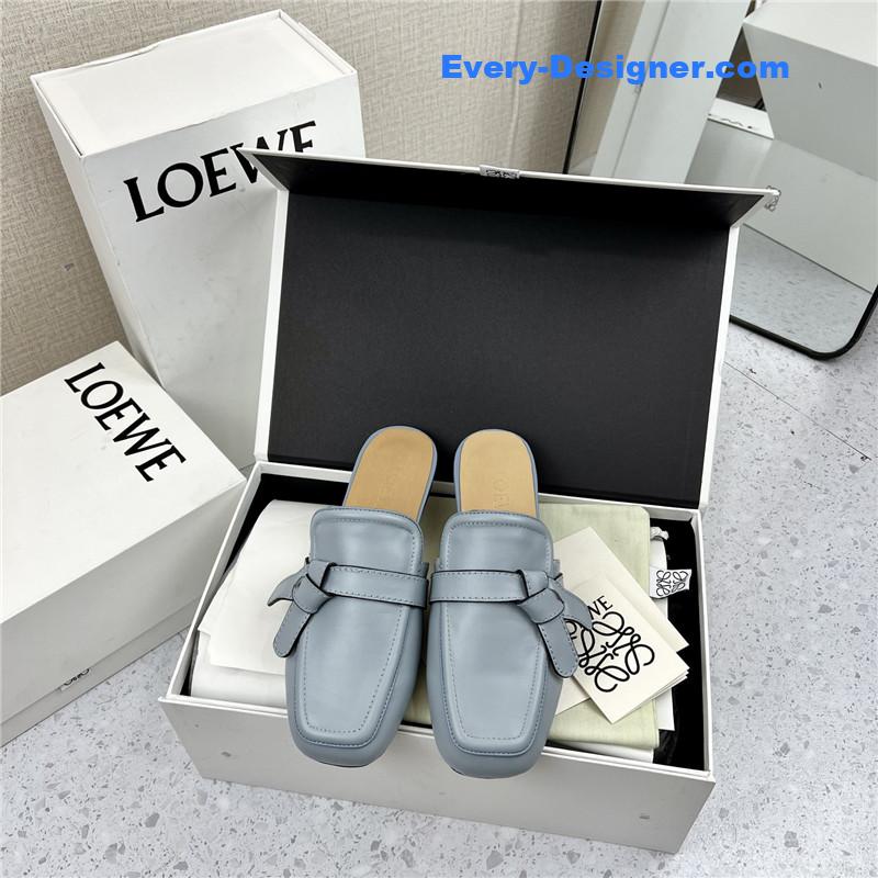 L0ew* hot new bow muller slippers