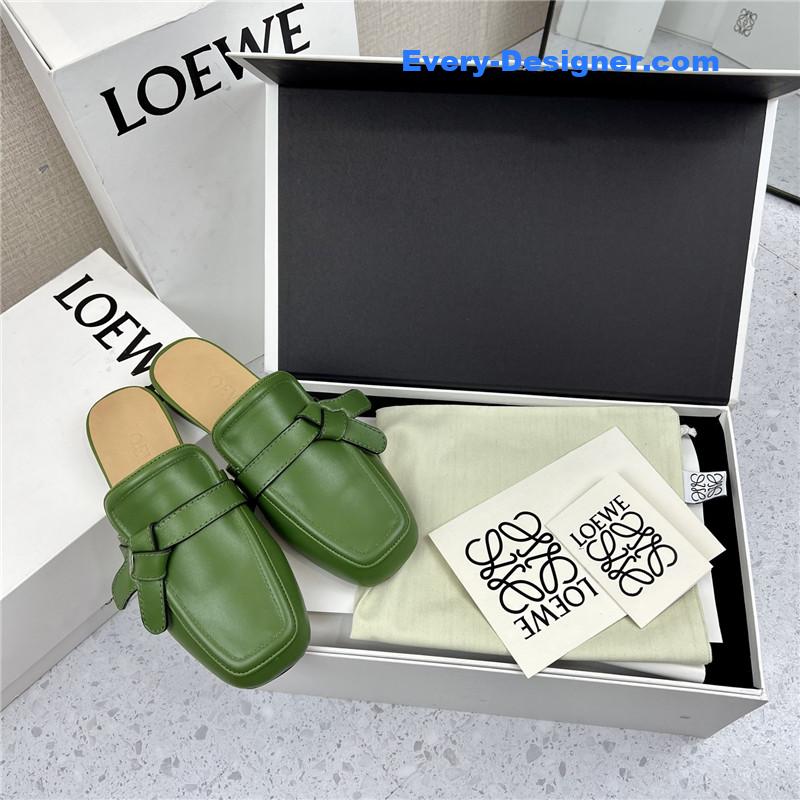 L0ew* hot new bow muller slippers
