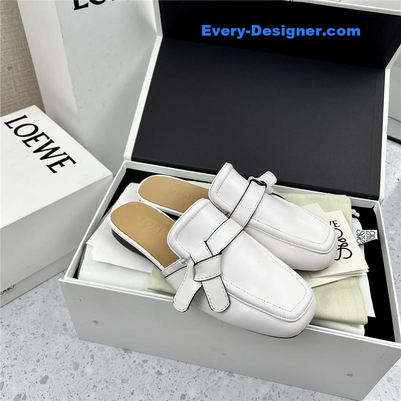 L0ew* hot new bow muller slippers