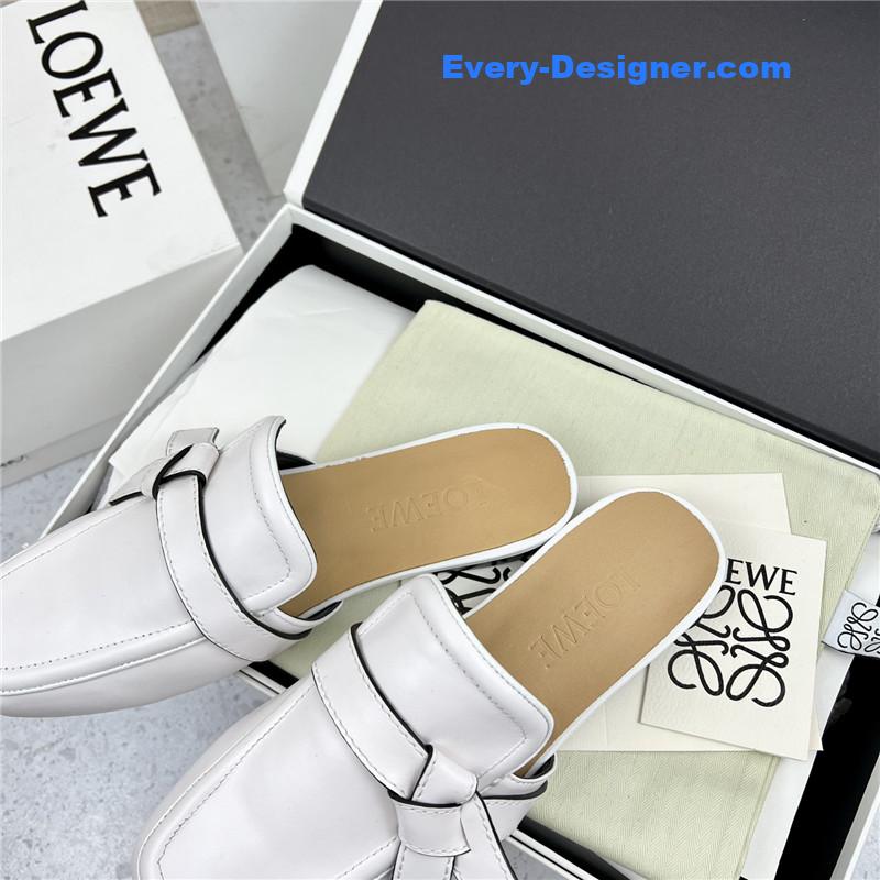 L0ew* hot new bow muller slippers