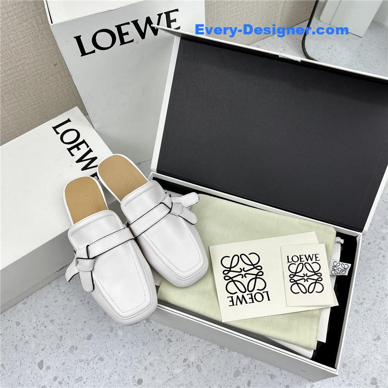 L0ew* hot new bow muller slippers