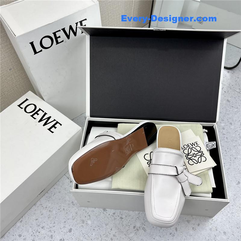 L0ew* hot new bow muller slippers