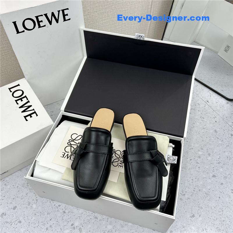 L0ew* hot new bow muller slippers
