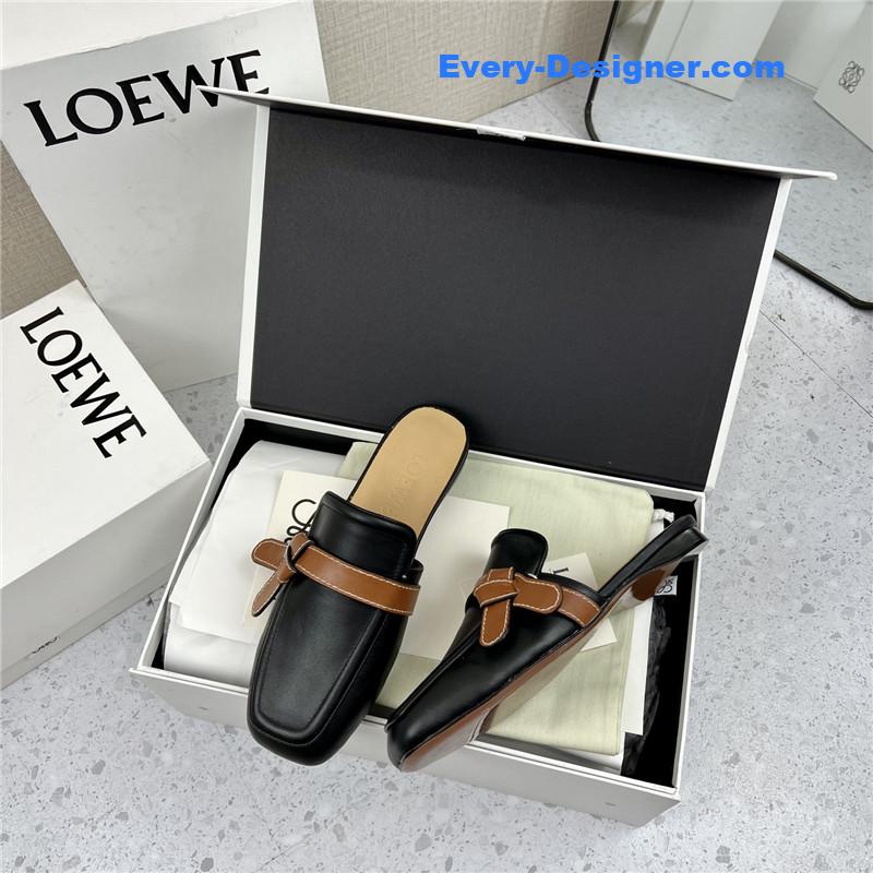 L0ew* hot new bow muller slippers