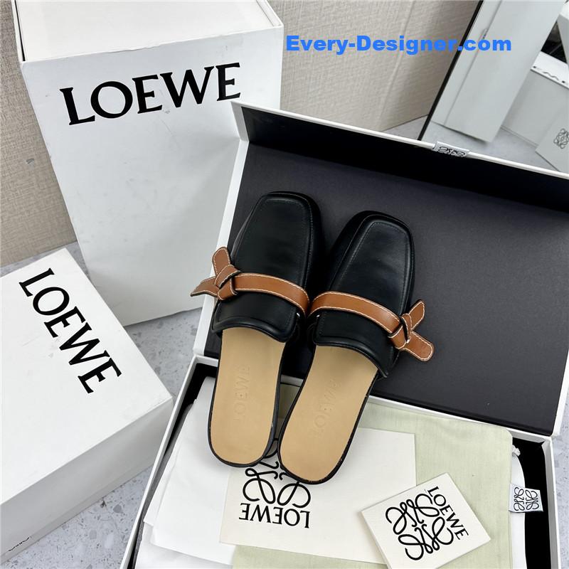 L0ew* hot new bow muller slippers