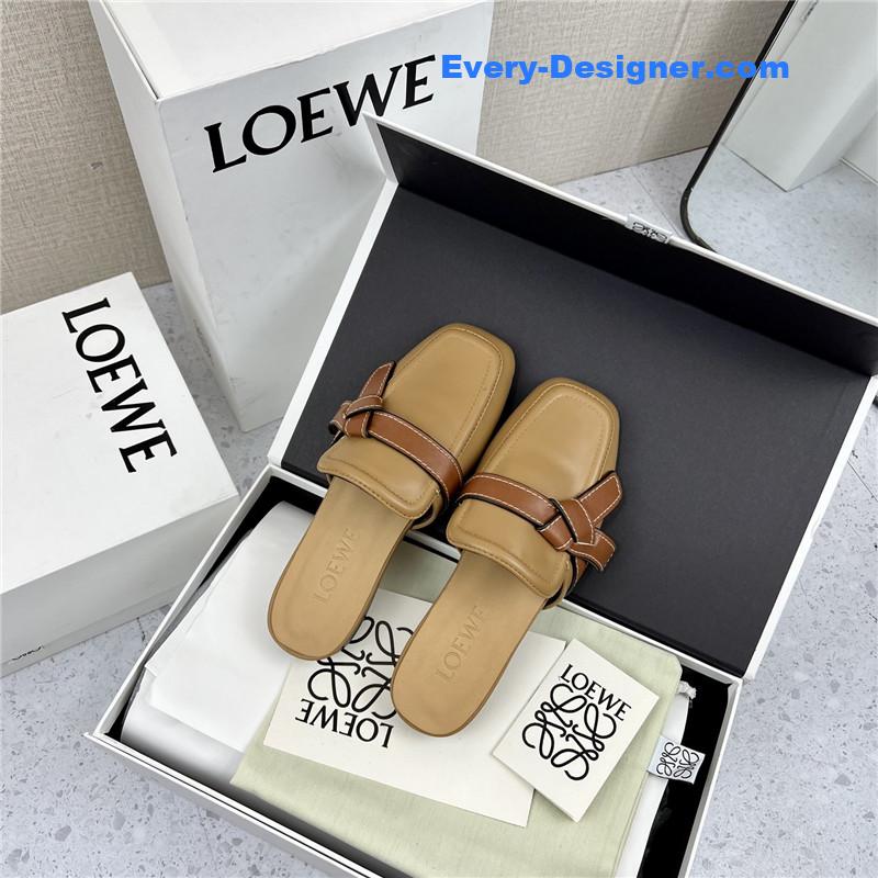 L0ew* hot new bow muller slippers