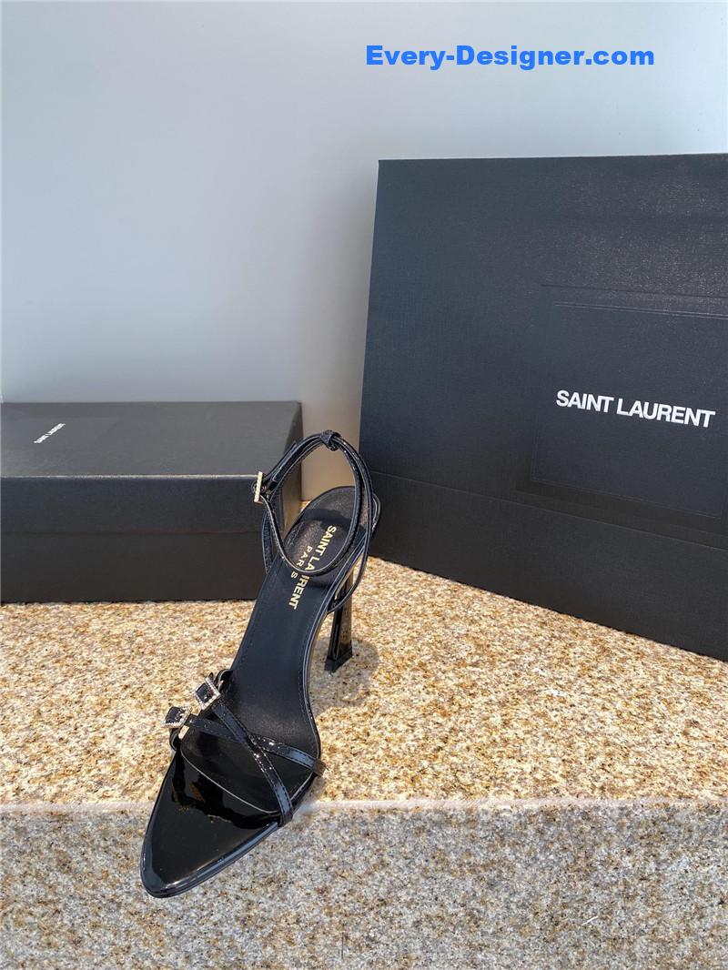 Y51 new rhinestone buckle high-heeled sandals