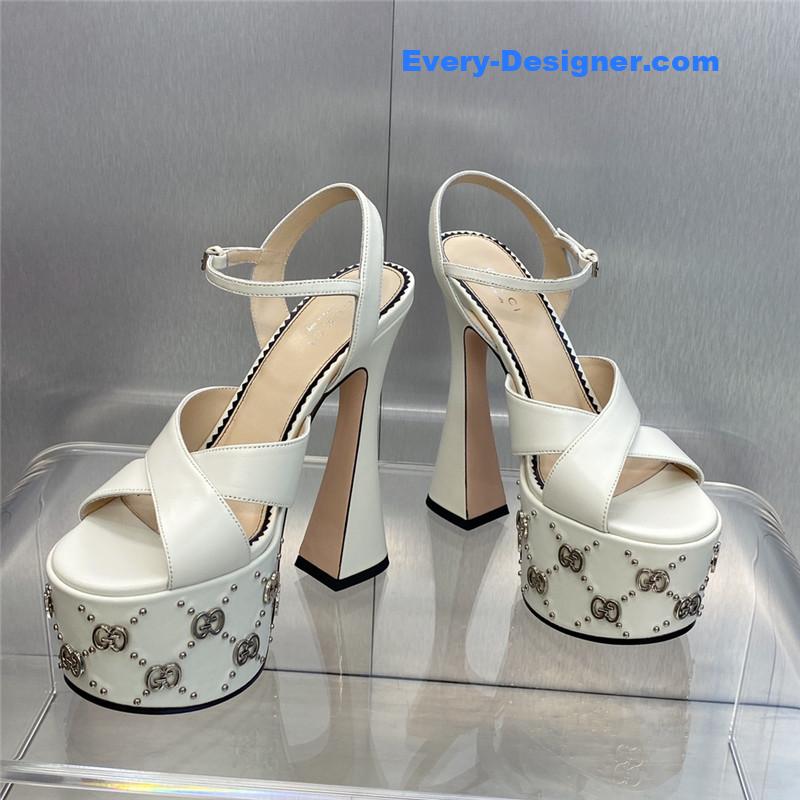 Gvc*1 new high-heeled round toe candy-colored women’s shoes