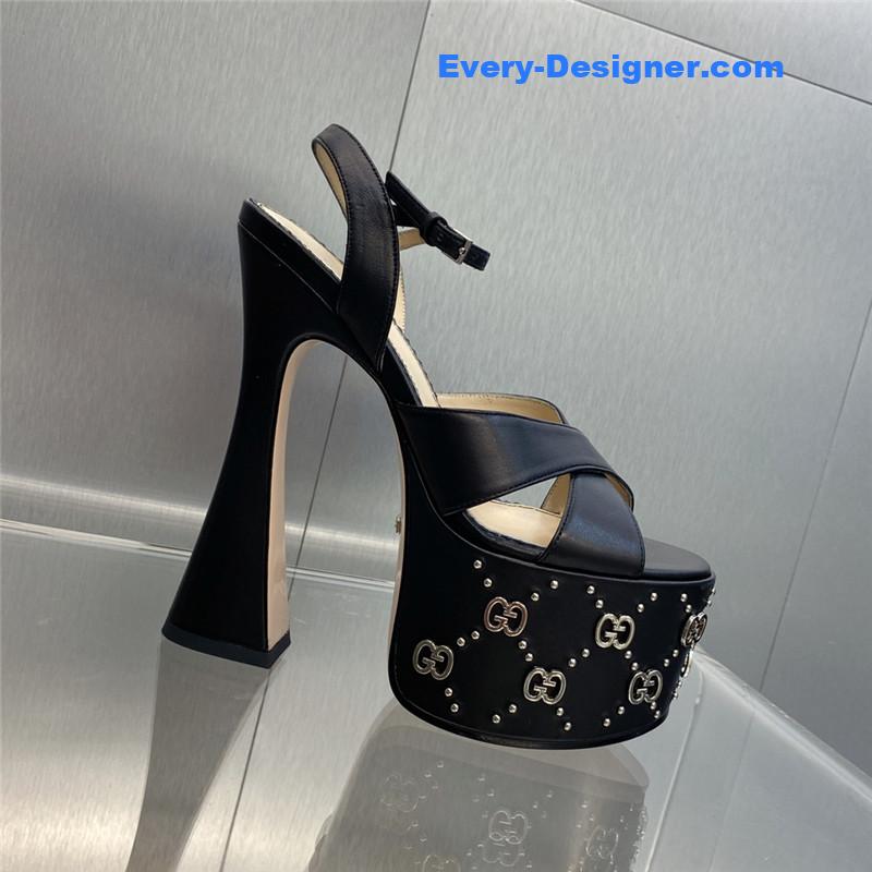 Gvc*1 new high-heeled round toe candy-colored women’s shoes