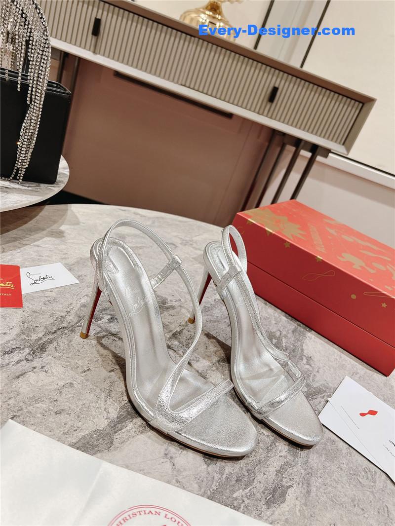 Chr1st1an louboutin s sandals with light panels