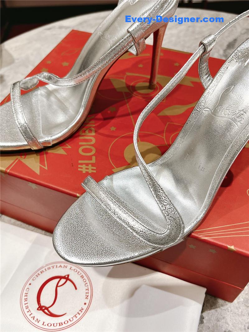 Chr1st1an louboutin s sandals with light panels