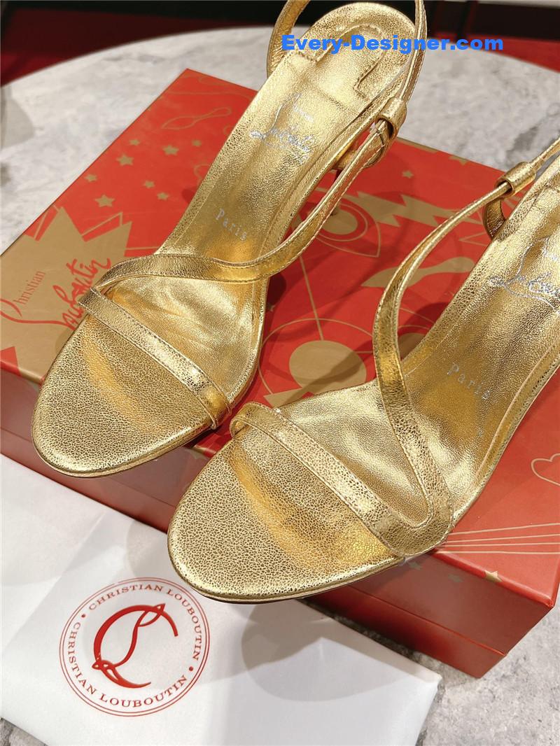 Chr1st1an louboutin s sandals with light panels