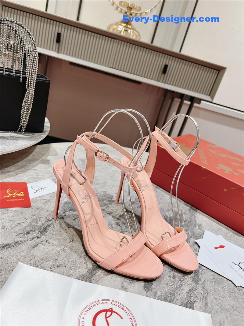 Chr1st1an louboutin s sandals with light panels