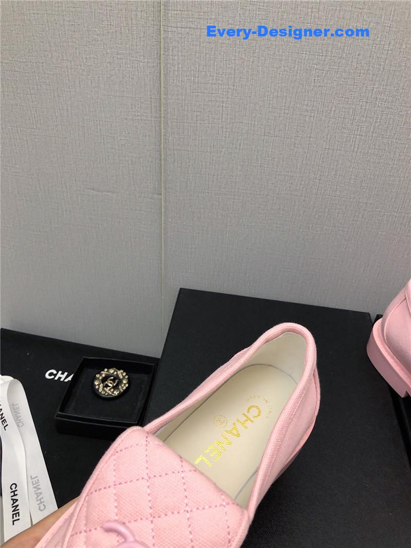 CC ankle Velcro logo color block shoes