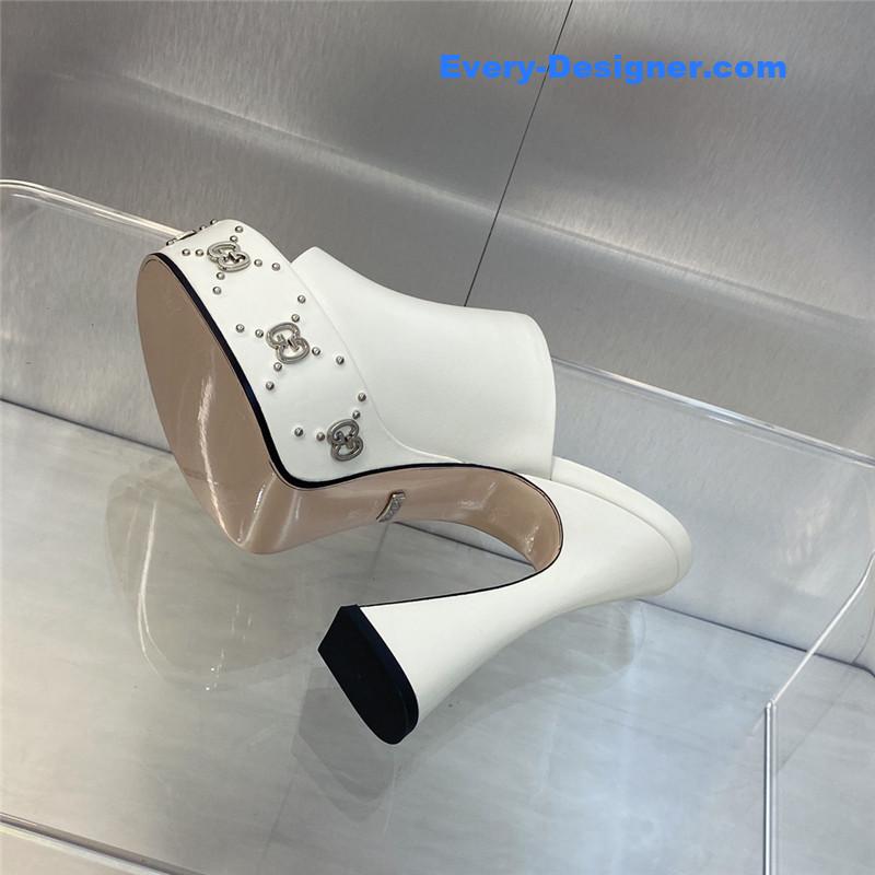 Gvc*1 high heel round toe candy color women’s shoes