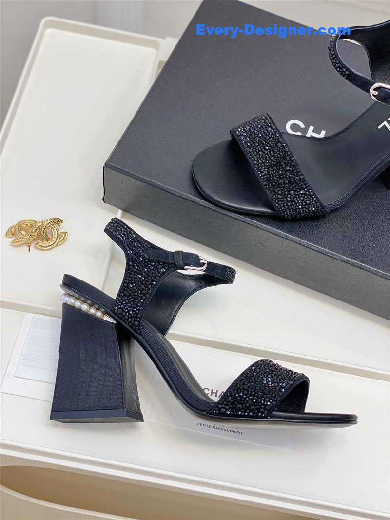 CC new pearl heel sandals