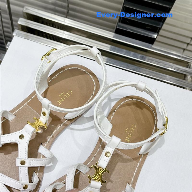 Ce1i*e retro chic roman sandals
