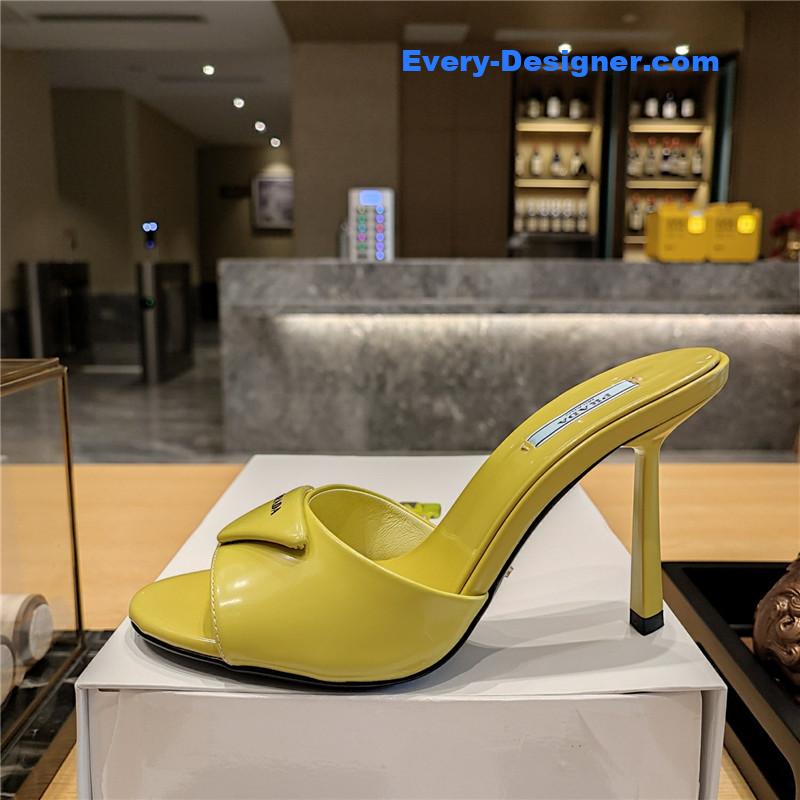 Pra*a stiletto round toe sandals
