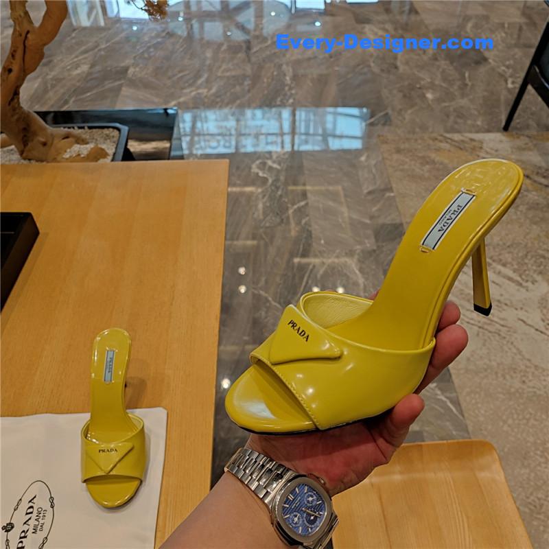 Pra*a stiletto round toe sandals