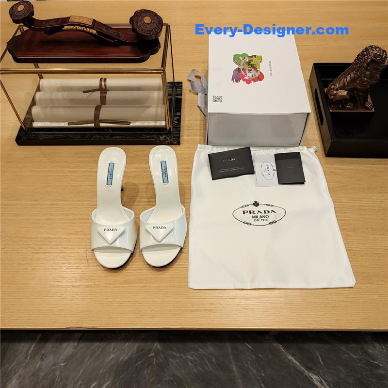 Pra*a stiletto round toe sandals
