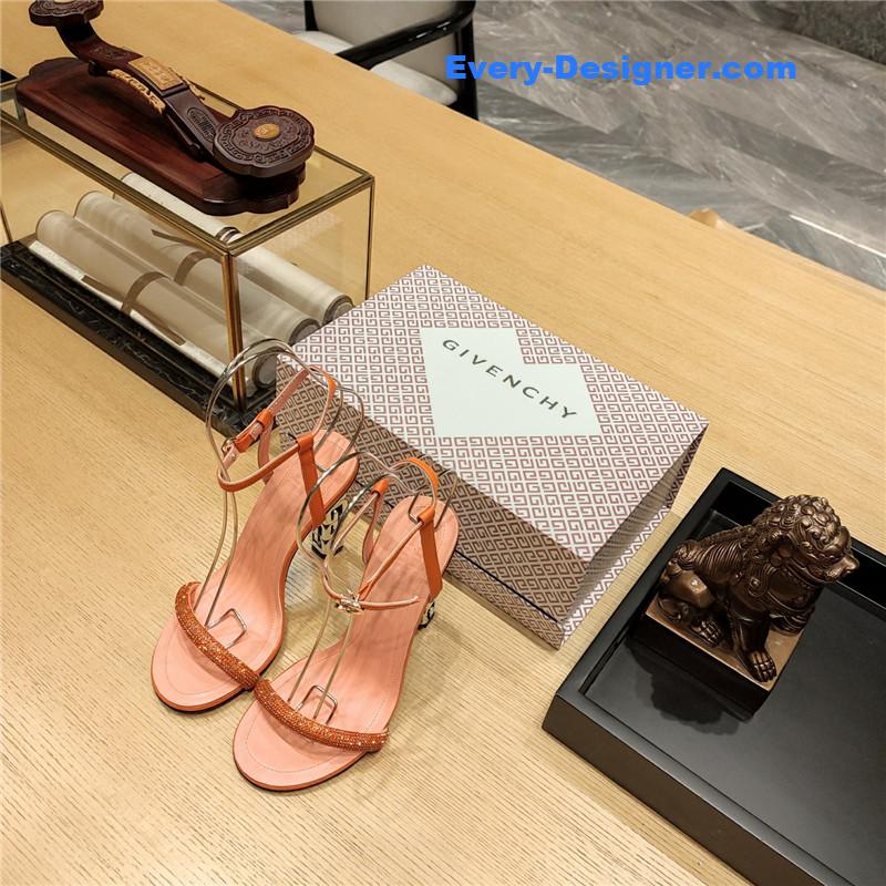 Givenchy open toe strappy sandals