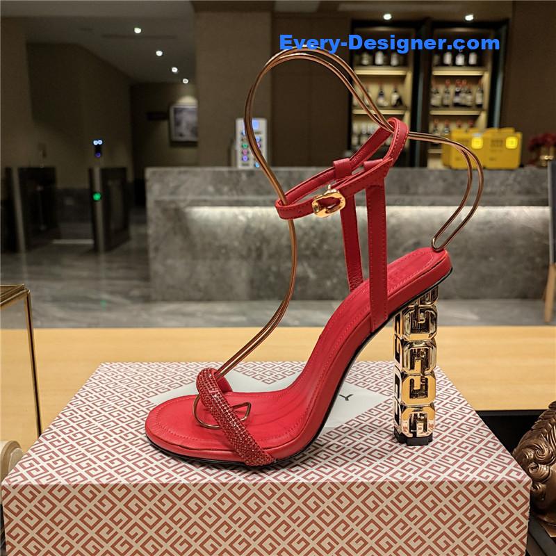 Givenchy open toe strappy sandals