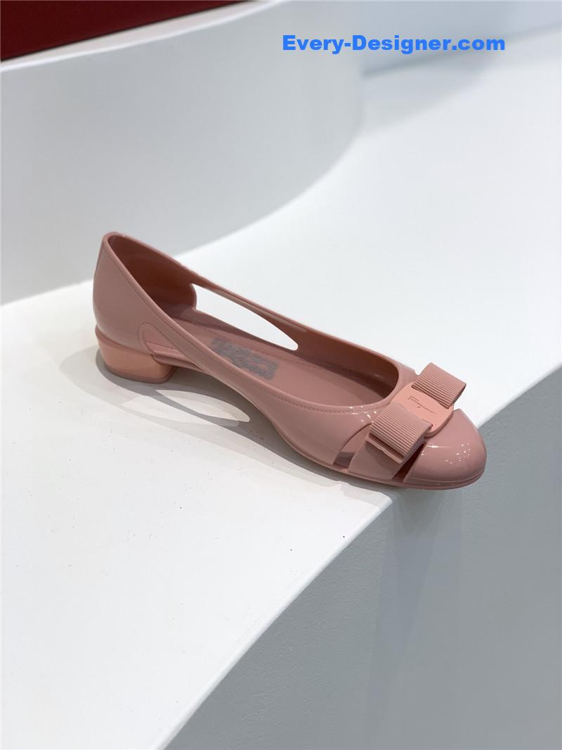 Salvatore Ferragamo new pvc jelly shoes