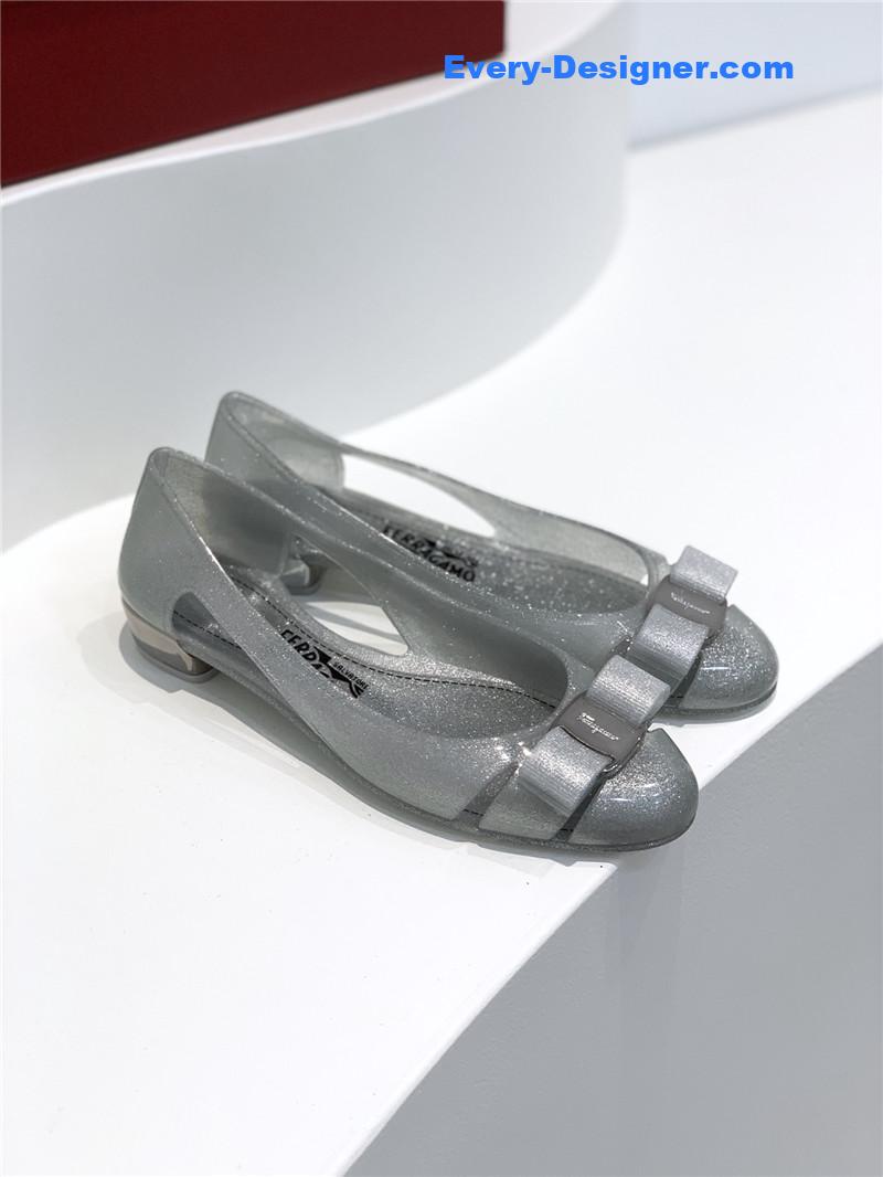 Salvatore Ferragamo new pvc jelly shoes