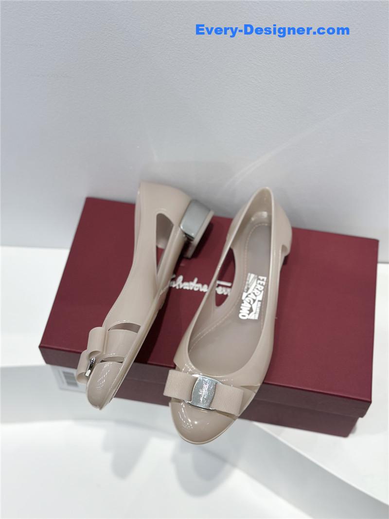 Salvatore Ferragamo new pvc jelly shoes