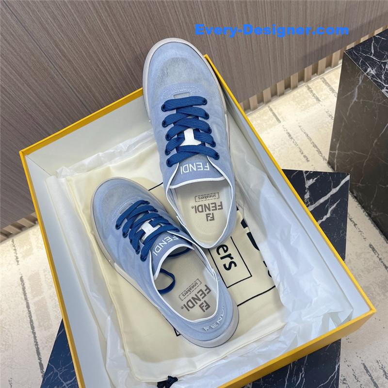 F**di blue match sneakers