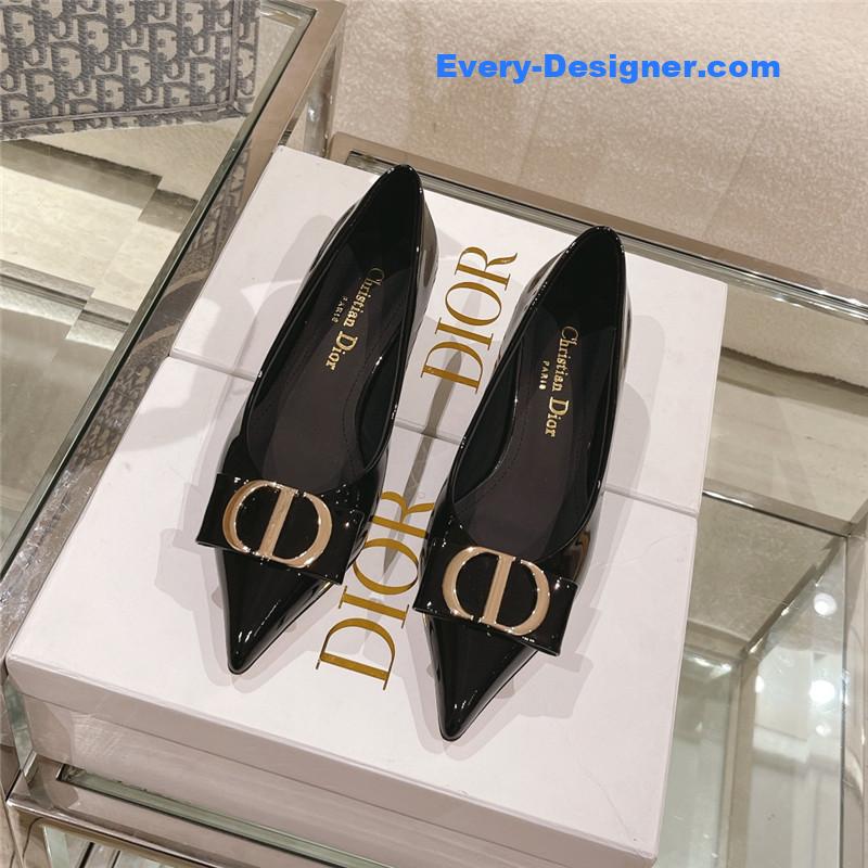 D10r early spring new cat heel shoes