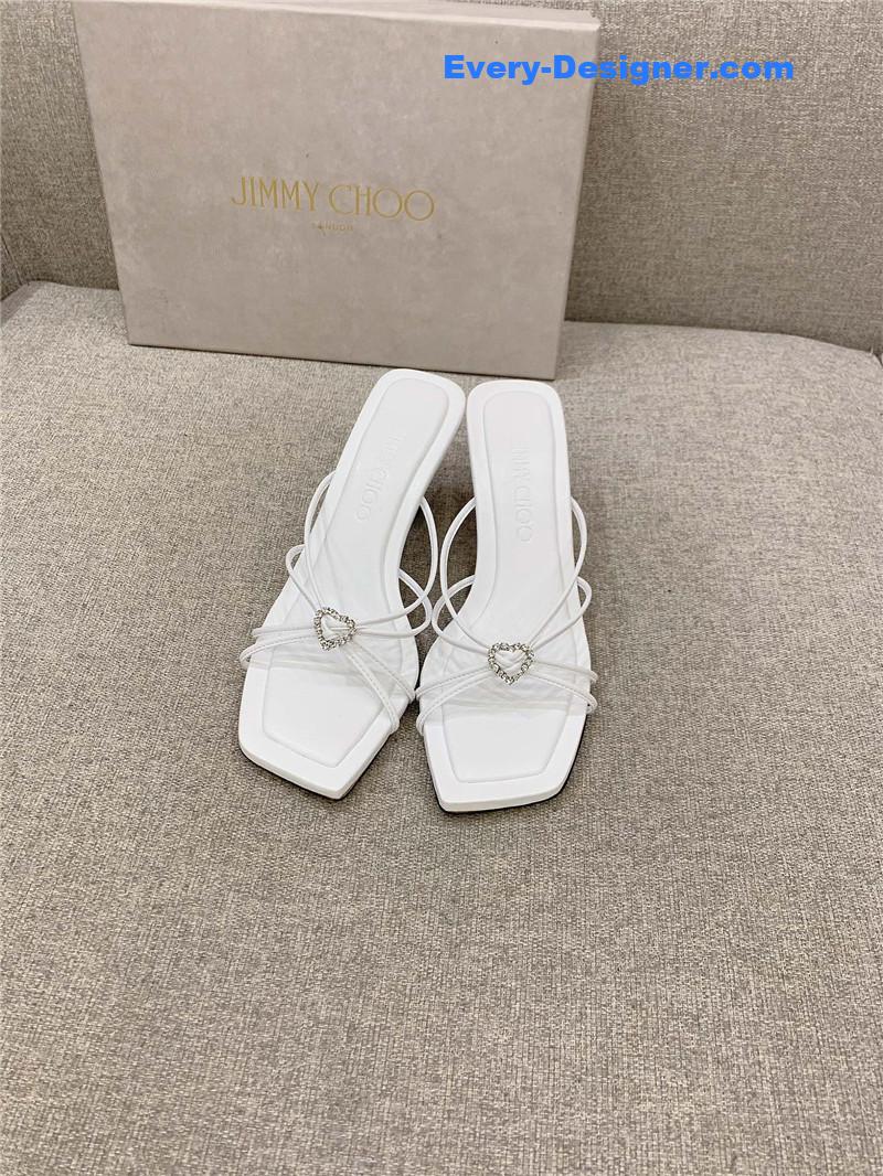 J1m*y Ch00 heeled slides