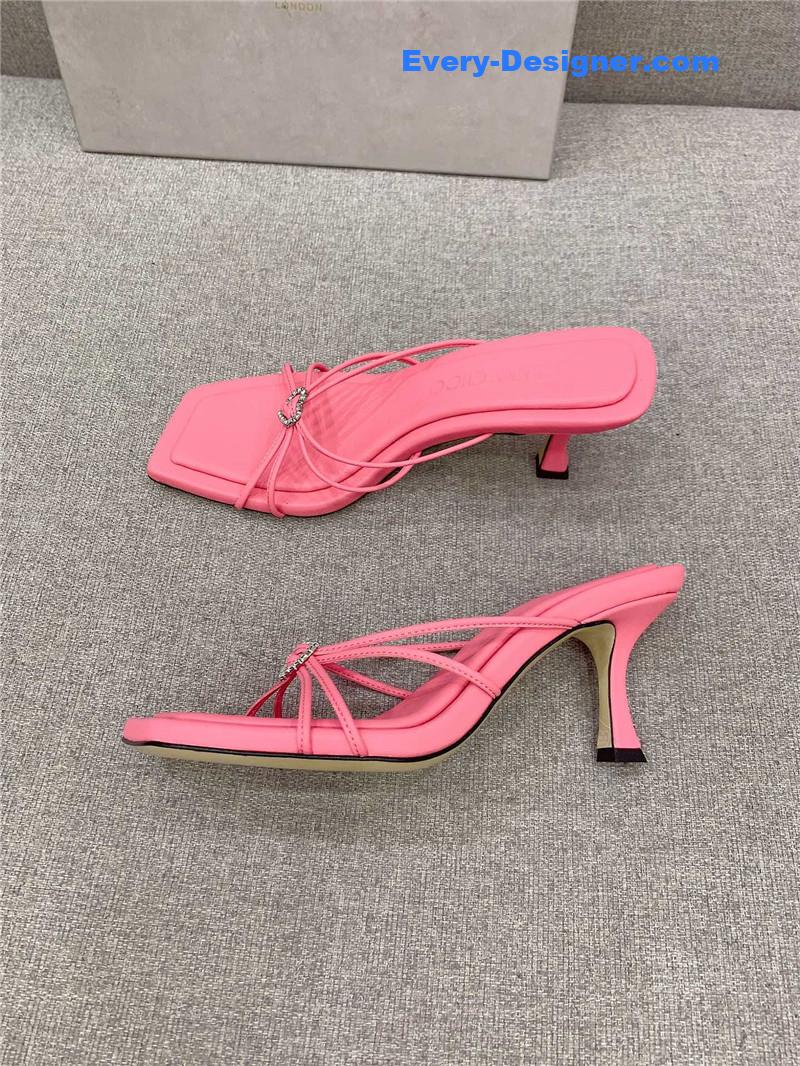 J1m*y Ch00 heeled slides